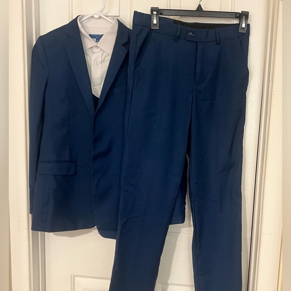 Perry Ellis Navy Blue Suit Set - Picture 10 of 16